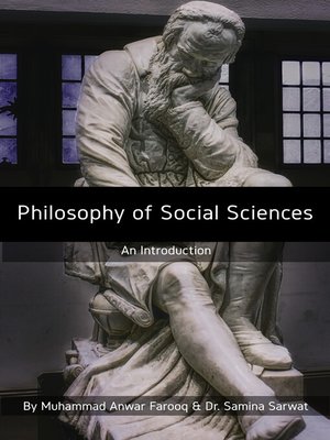 cover image of Philosophy of Social Sciences